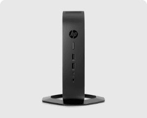 An HP t740 Thin Client product.